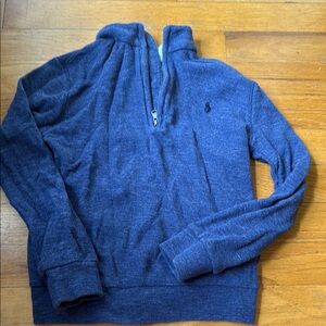 Boys Quarter Zip Sweater